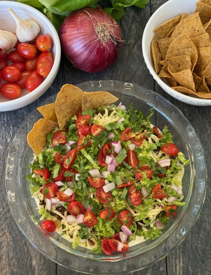 Barbacoa Mexican Layer Dip