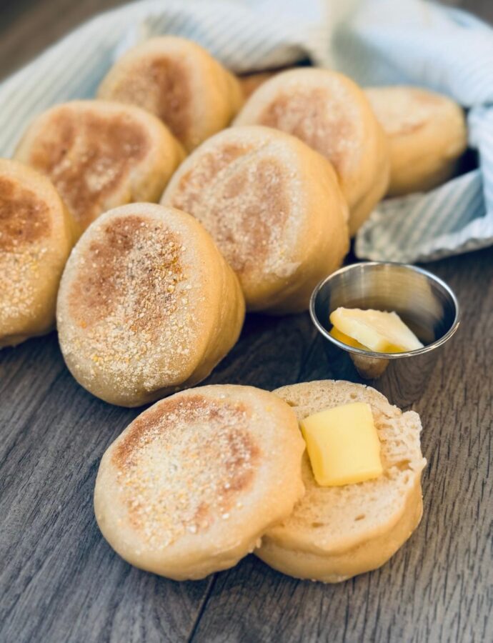 Sourdough English Muffins